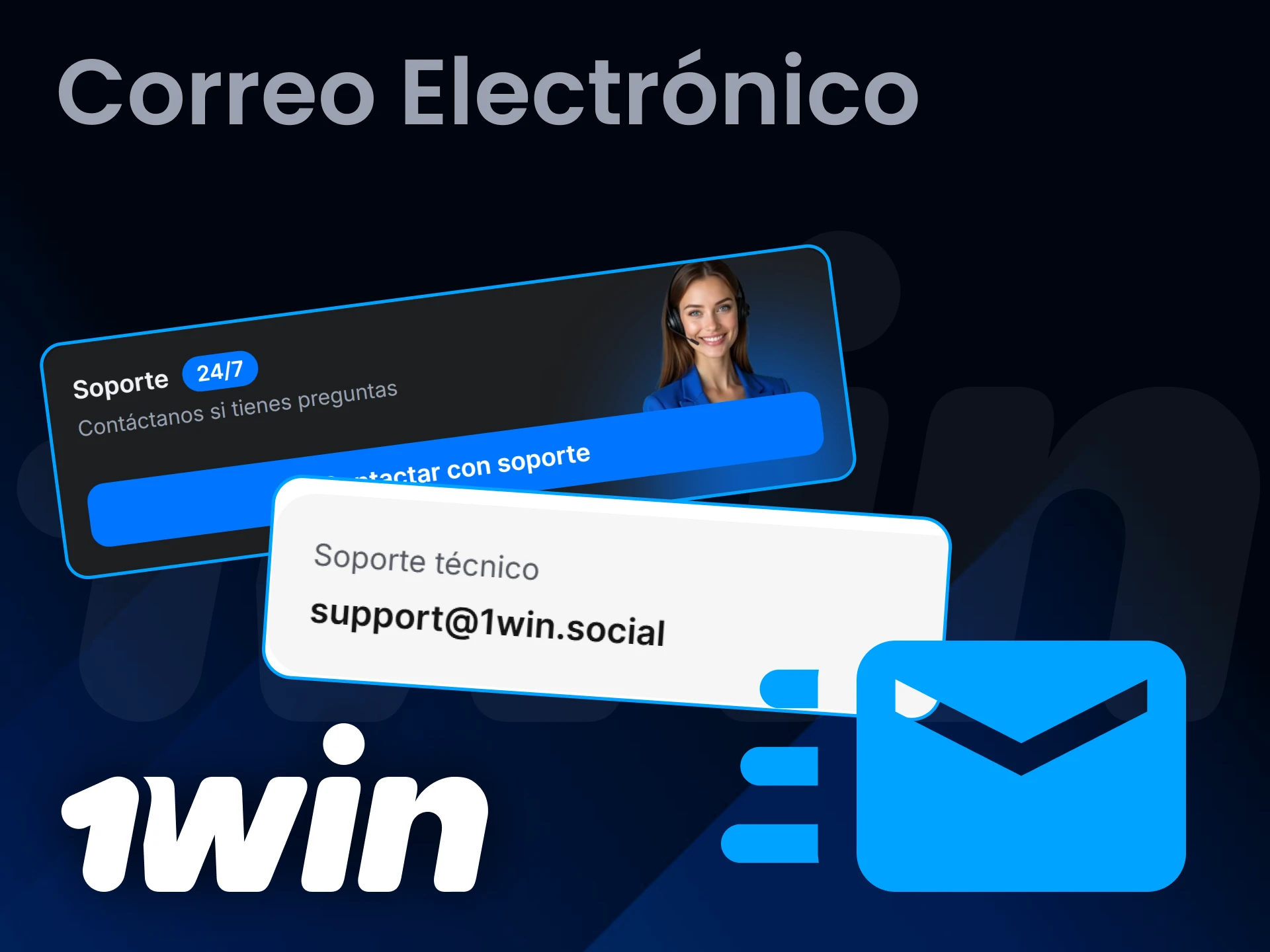 Si tiene alguna pregunta, envíe un correo electrónico a 1Win.